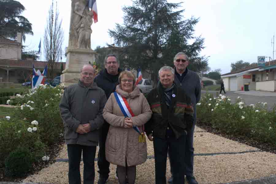 C&eacute;r&eacute;monie &agrave; Meilhan-sur-Garonne