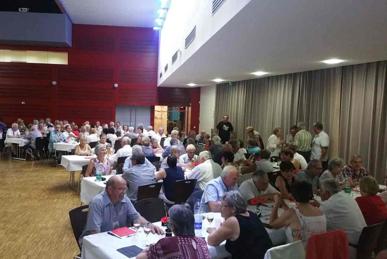 Les participants &agrave; la soir&eacute;e de gala